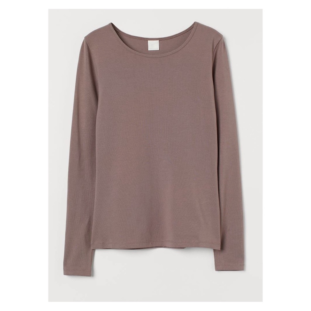 H&M Long-sleeved Jersey Top